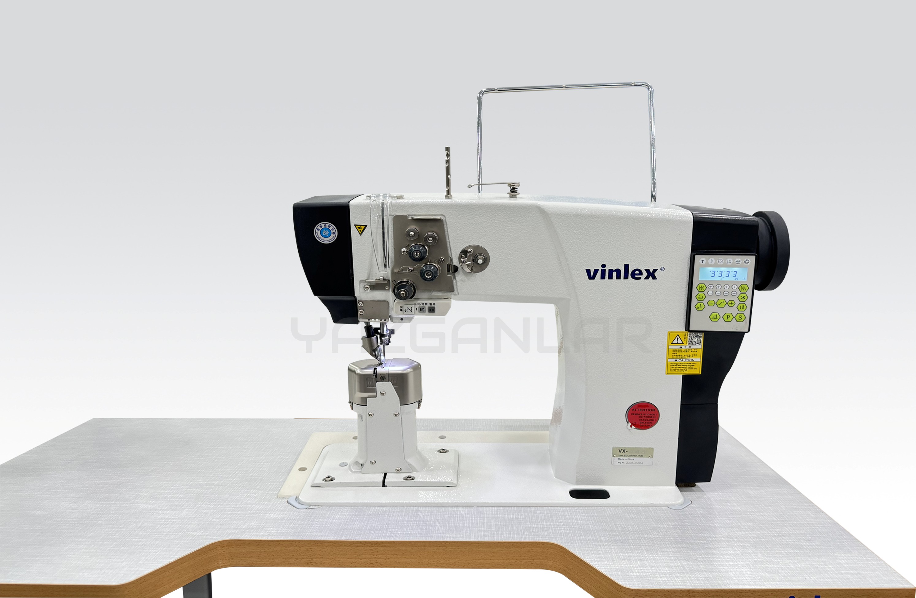 VINLEX VX-448 Yeni Nesil Çift İğne İplik Kesicili Saya Ayakkabı Dikiş Makinası